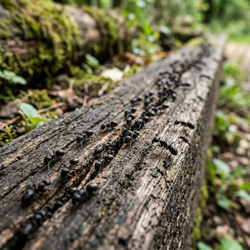 Ghost ant trail in kitchen - Professional ant treatment and control in Naples FL